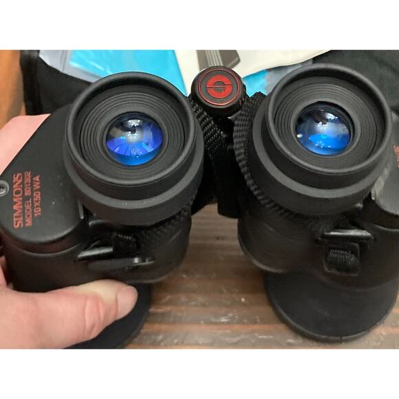 Simmons Binoculars Redline 10x50 WA Model #801302 Coated Optics - comes with Bag - Picture 3 of 8